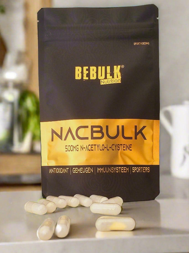 NacBulk - NAC 500 mg - Vegan - BeBulk Nutrition (ampoule) 