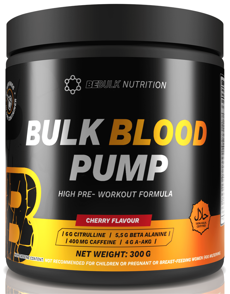 Bulk Blood Pump - High Pre-Workout - BeBulk Nutrition