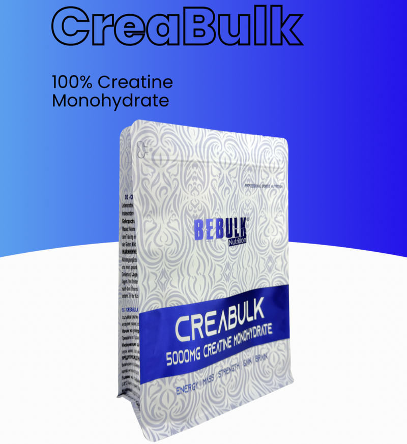 CreaBulk - 100% Creatine Monohydraat - BeBulk Nutrition