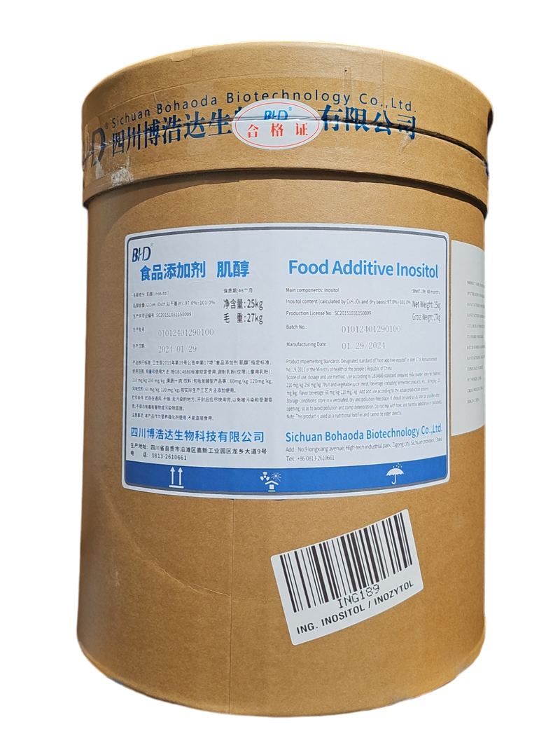 Inositol Poeder - 25 Kg - BeBulk Nutrition