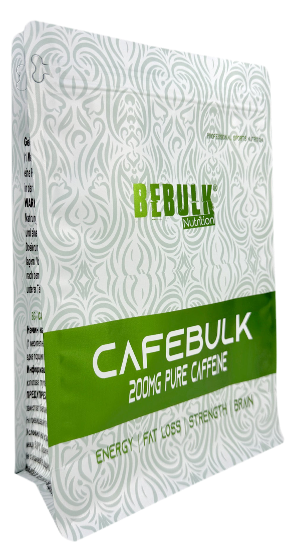 Cafebulk - Caffeine Poeder - BeBulk Nutrition