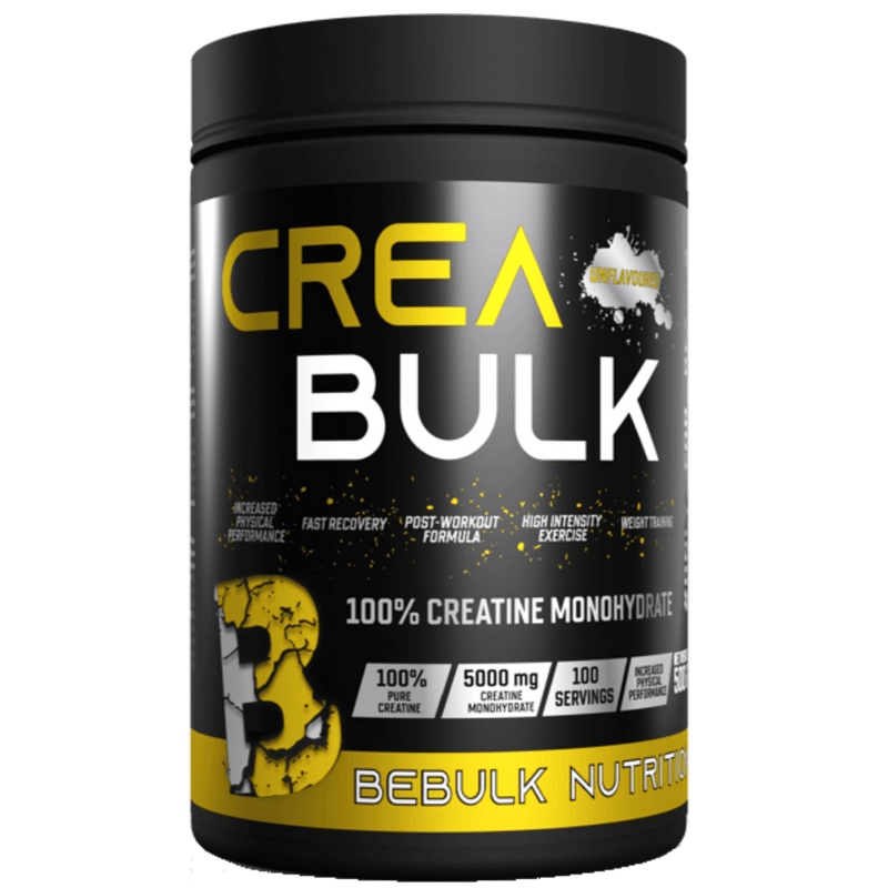 CreaBulk - 100% Creatine Monohydraat - BeBulk Nutrition