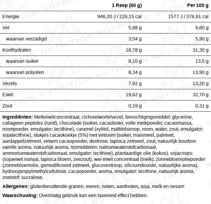 Crunchy Protein Bar - XXL Nutrition