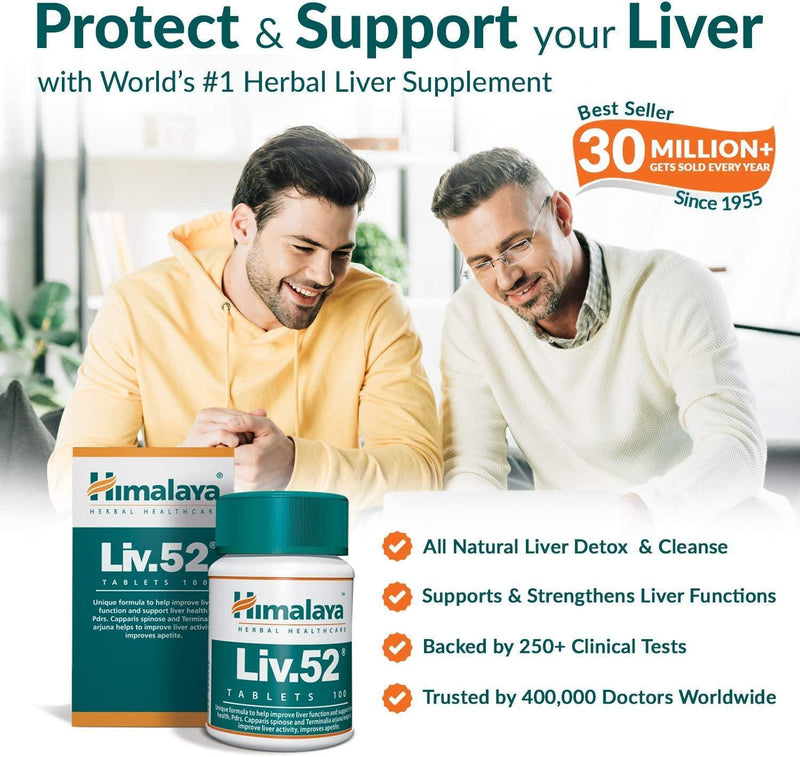 Himalaya - Liv.52 - Liver - 100 Tablets