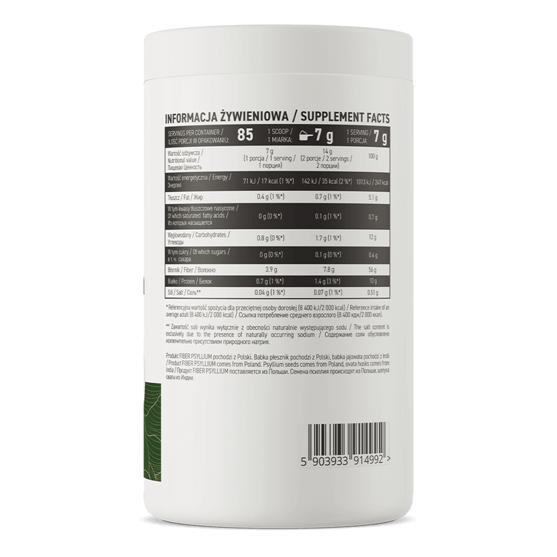 OstroVit Fiber Psyllium VEGE 600 g natural