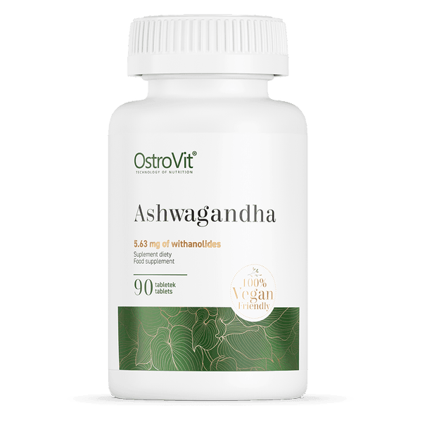 12 x Ashwagandha 90 Tablets OstroVit