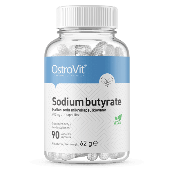 36 x Sodium Butyrate - Natriumbutyraat - Vegan - 90 Capsules Ostrovit