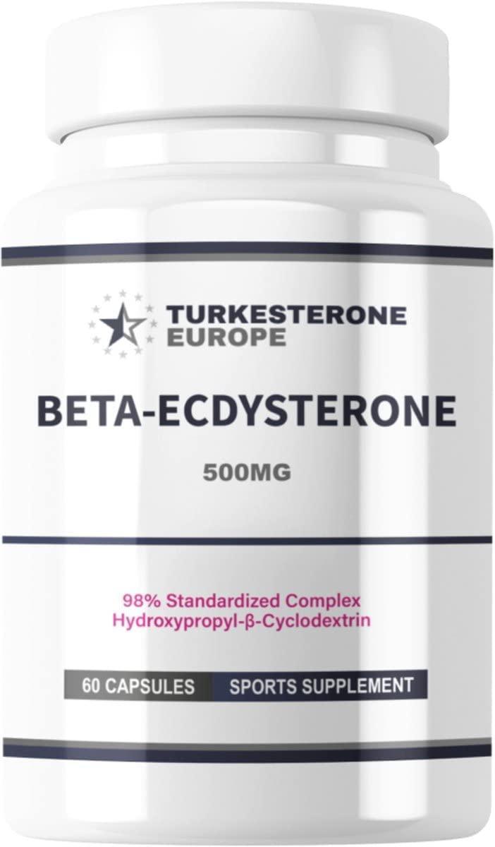 Beta-Ecdysterone - Ecdysterone X - 600mg - 60 Capsules - Turkesterone Europe