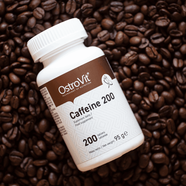 Caffeine 200mg - 200 Tablets - OstroVit